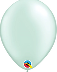 Pearl Mint Green Latex Balloon (Helium/Air Filled) - 11 Inches