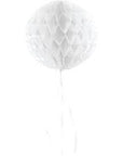 Paper Honeycombs Decorations Silver 30cm- 1Pc