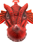 Premium Eva Foam Dino Mask Red Dragon- One Size Fit All