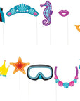 Under The Sea Photo Booth Props-10Pc