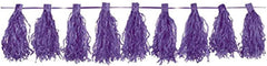 Paper Tassel Garland Lavender 10Ft- 1Pc