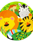 Paper Plates 9 Inches Animal Jungle- 8 Pc