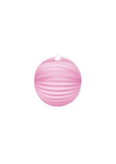 Paper Lantern Round Light Pink- 10 Inch