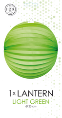 Paper Lantern Round Light Green- 10 Inch