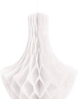 Paper Honeycomb Chandelier White 14In- 1Pc