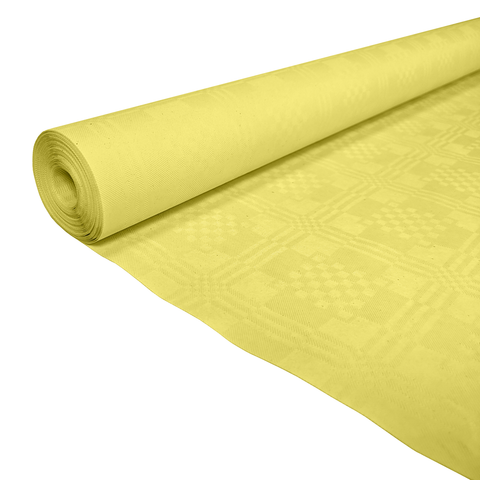 Premium Paper Table cover Yellow 4ft * 26ft- 1 Roll