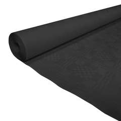 Premium Paper Table cover Black 4ft * 26ft- 1 Roll