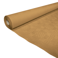 Premium Paper Table cover Gold 4ft * 26ft- 1 Roll