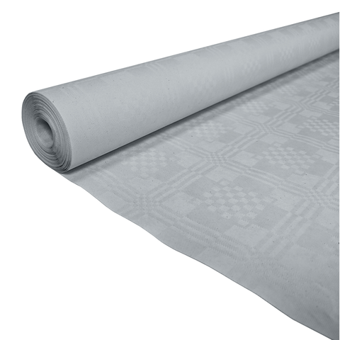 Premium Paper Table cover Silver 4ft * 26ft- 1 Roll