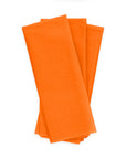 Premium Paper Tissue Paper Orange 1.8ft * 2.4ft- 10 Sheets