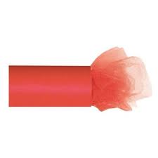 Red 12 in * 66 Feet - Fine Tulle