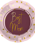 Round Best Mom (Helium) - 18 Inches