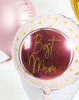 Round Best Mom (Helium) - 18 Inches