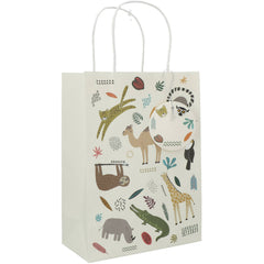 Paper Gift Bags Zoo Party 20cm*27cm -6 pc