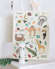 Paper Gift Bags Zoo Party 20cm*27cm -6 pc