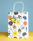 Paper Gift Bags Monster Bash 20cm*27cm -6 pc