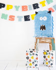 Paper Gift Bags Monster Bash 20cm*27cm -6 pc