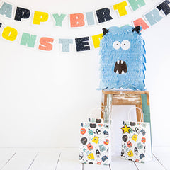 Paper Gift Bags Monster Bash 20cm*27cm -6 pc