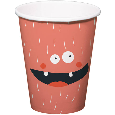 Paper Cups Monster Bash 250ml- 8 Pc