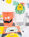 Paper Cups Monster Bash 250ml- 8 Pc