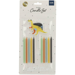 Candle  Dino Roars- 10 Pc