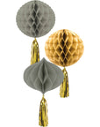 Honeycombs Golden Dawn - 3 Pc