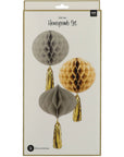 Honeycombs Golden Dawn - 3 Pc