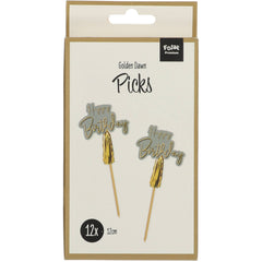 Party Pickers Golden Dawn 5 Inches - 12 pieces