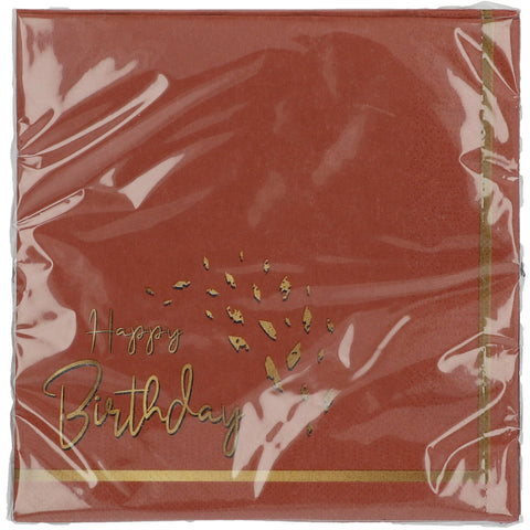 Paper Napkins 33cm*33cm Golden Dusk- 20pc