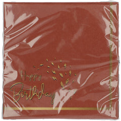 Paper Napkins 33cm*33cm Golden Dusk- 20pc