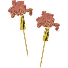 Party Pickers Golden Dusk 5 Inches - 12 pieces