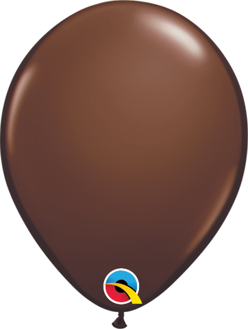 Chocolate Brown Latex Balloon (Air Filled) - 5 Inches