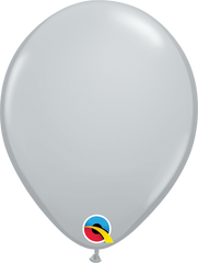 Grey Latex Balloon (Air Filled) - 5 Inches