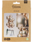 Let It Shine Gold 12pc Latex Balloon (Helium/Air Filled) - 11 Inches