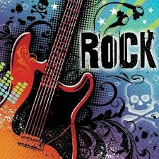 Paper Napkins 33cm*33cm Rock N Roll - 16pc