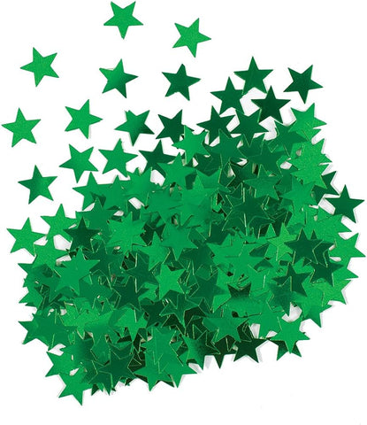 Table Confetti Dark Green Stars – 14 Gm