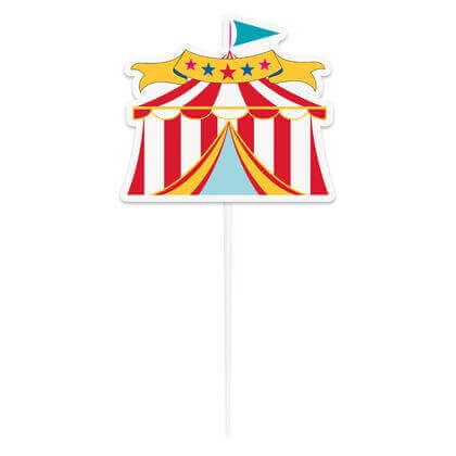 Cake Topper Circus Carnival-1pc