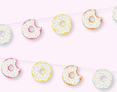 Die Cut Banner Donut- 7 Feet