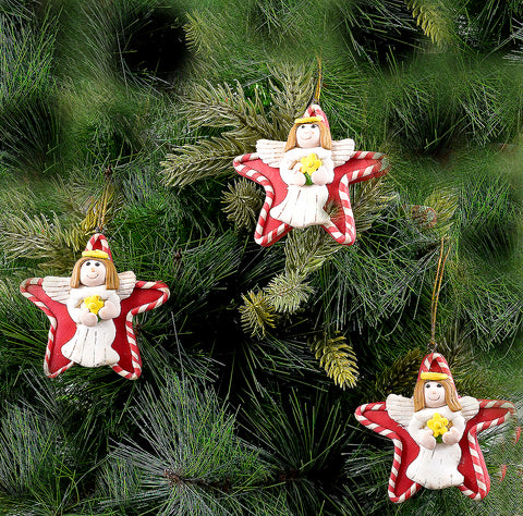 Angel  Star Girl Ornament- 1Pc