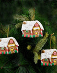 Candy House Soft Ceramic Ornament- 1Pc