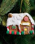 Candy House Soft Ceramic Ornament- 1Pc