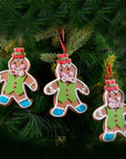 Cookie Man Soft Ceramic Ornament- 1Pc