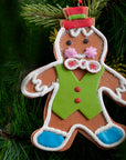 Cookie Man Soft Ceramic Ornament- 1Pc