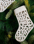 White Shoe Hanging Ornament- 2Pc