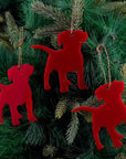 Red Dog (Personalised) Ornament- 1Pc