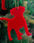 Red Dog (Personalised) Ornament- 1Pc