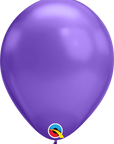 Chrome® Purple Latex Balloon (Air Filled) - 7 Inches