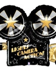 Lights Camera Action! (Helium) - 29 Inches