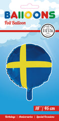 Round Sweden (Helium) - 18 Inches