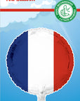 Round France (Helium) - 18 Inches